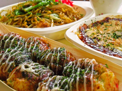 リーズナブルで美味しいたこ焼き・お好み焼きが人気。地域に親しまれているお店。