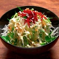 料理メニュー写真 シャキシャキ水菜と大根サラダ