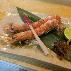 車海老塩焼き