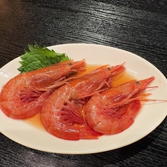 赤海老紹興酒漬け