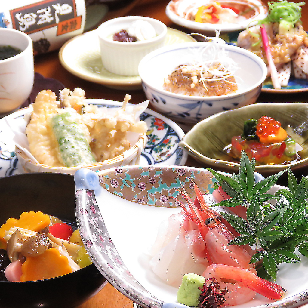 お刺身・お寿司など！新鮮な日本海の幸を満喫できるコースは飲み放題付き6000円～ご用意しております