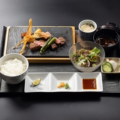 黒毛和牛ステーキ御膳