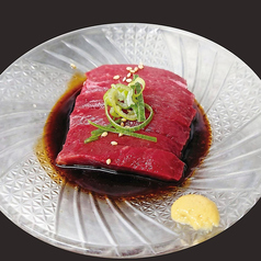牛ハツ刺し