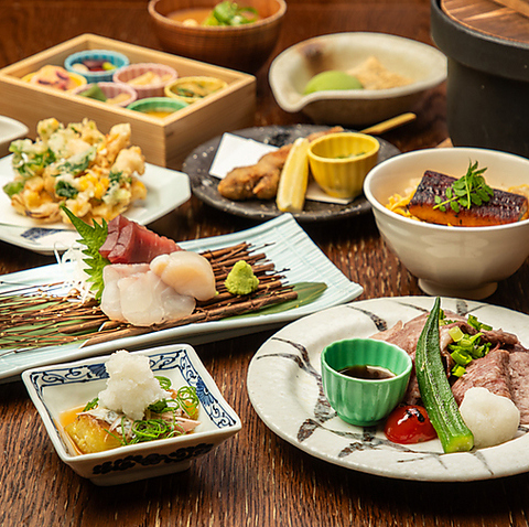 【横浜駅徒歩1分・ルミネ7階】京のおばんざいと羽釜ご飯の贅沢時間。半個室あり