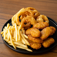 ハンバーガーに合うサイドメニューご用意！