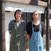 オーナー夫婦の人柄に癒されるお店