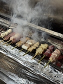 高級備長炭で焼き上げる本格焼き鳥