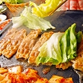 料理メニュー写真 カンナサムギョプサルセット(焼き用キムチ付)