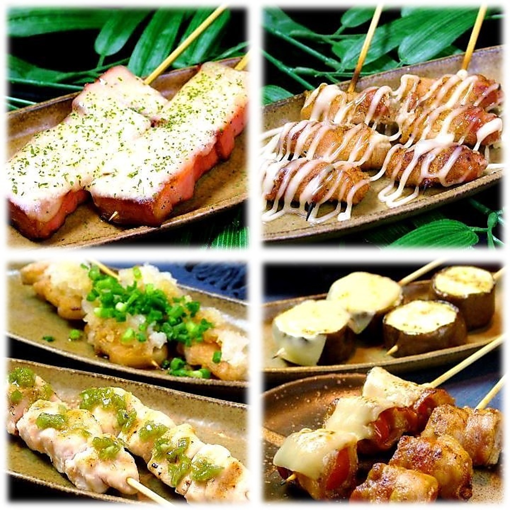 テイクアウトの串焼きはお持ち帰りの時間に合わせて仕上げます！お店の味をアツアツのままご自宅で♪