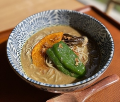 スープカレー蕎麦