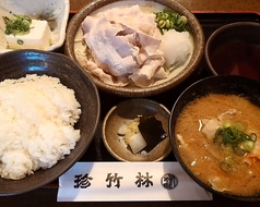 豚しゃぶ2倍盛り夜定食