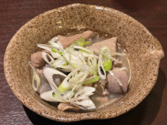 ねぎ塩もつ煮込み