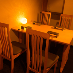 落ち着いた空間です。