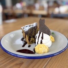 抹茶とかぼちゃのハロウィンエンジェルケーキ