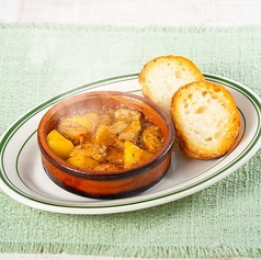 国産豚のアヒージョ ガリシア風