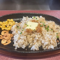 鉄板ガーリックライス
