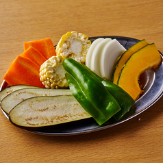 季節の焼き野菜