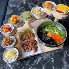 ヤンニョムケジャンビビンバ'定食