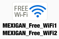 BAR MEXIGANは高速無料WiFi導入！