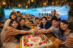 結婚式二次会等の団体・貸切・パーティが可能です