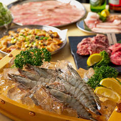 豊田市駅前ビアガーデン おいでんテラスのコース写真