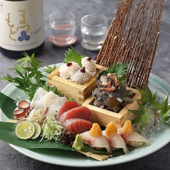 産直鮮魚　お造り五点盛り
