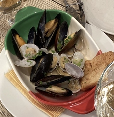 貝のソテー