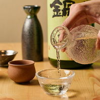 旬を味わう◎季節の日本酒と創作料理のマリアージュ♪