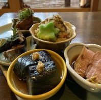 京都といえば♪季節のおばんざいをご用意。