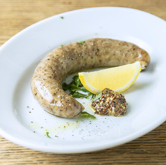 粗挽きソーセージのグリル