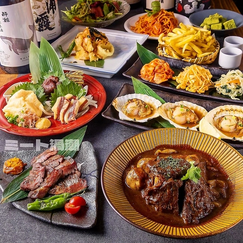 個室完備居酒屋 肉バル&鮮魚 ミート渦潮 上野店
