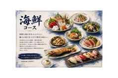 十勝帯広創作料理灯火TOUKAのコース写真