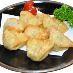 一口餃子揚げ