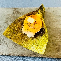 手巻きホタテバターしょうゆ