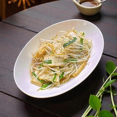 豆腐ともやし炒め