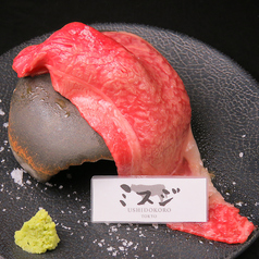 和牛の刺身とユッケ×個室×東京焼肉USHIDOKORO TOKYO徳島紺屋町 秋田町のコース写真