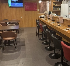 カウンター7席ございます