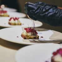 【旬の食材に併せたコース料理2】