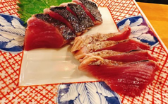 カツオのさしみ