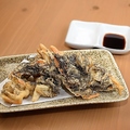 料理メニュー写真&nbsp;もずく天ぷら　(Seaweed frtter)