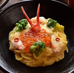 【冬季限定】熱々カニ玉風ペペタマいくらのせ