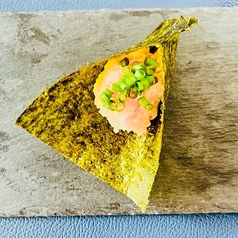 手巻きネギトロ×バゲット風