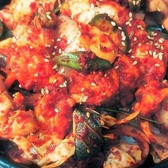 野菜ホルモン炒め(味付)