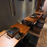 カウンターで楽しむこだわり焼肉♪