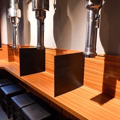 一人焼肉もお二人様でのご飲食も楽しめるカウンター席です！