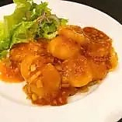 大エビのチリソース煮