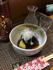 茄子のポン酢浸し