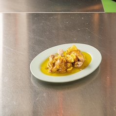 レモン鶏 (レモンあんかけ)