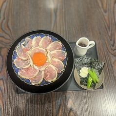 妻地鶏もも肉ユッケ