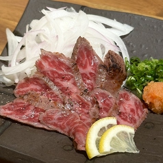 黒毛和牛のタタキ